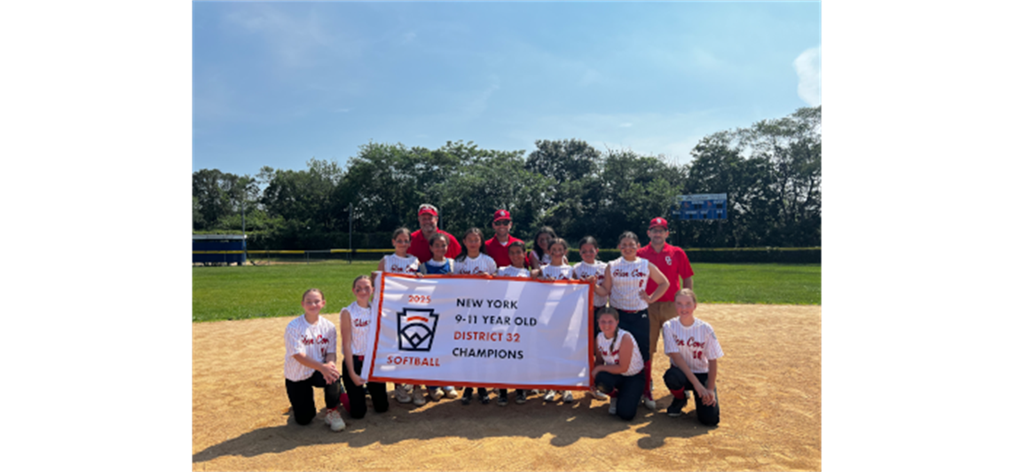 2025 9/10/11 Year Old Softball - Glen Cove